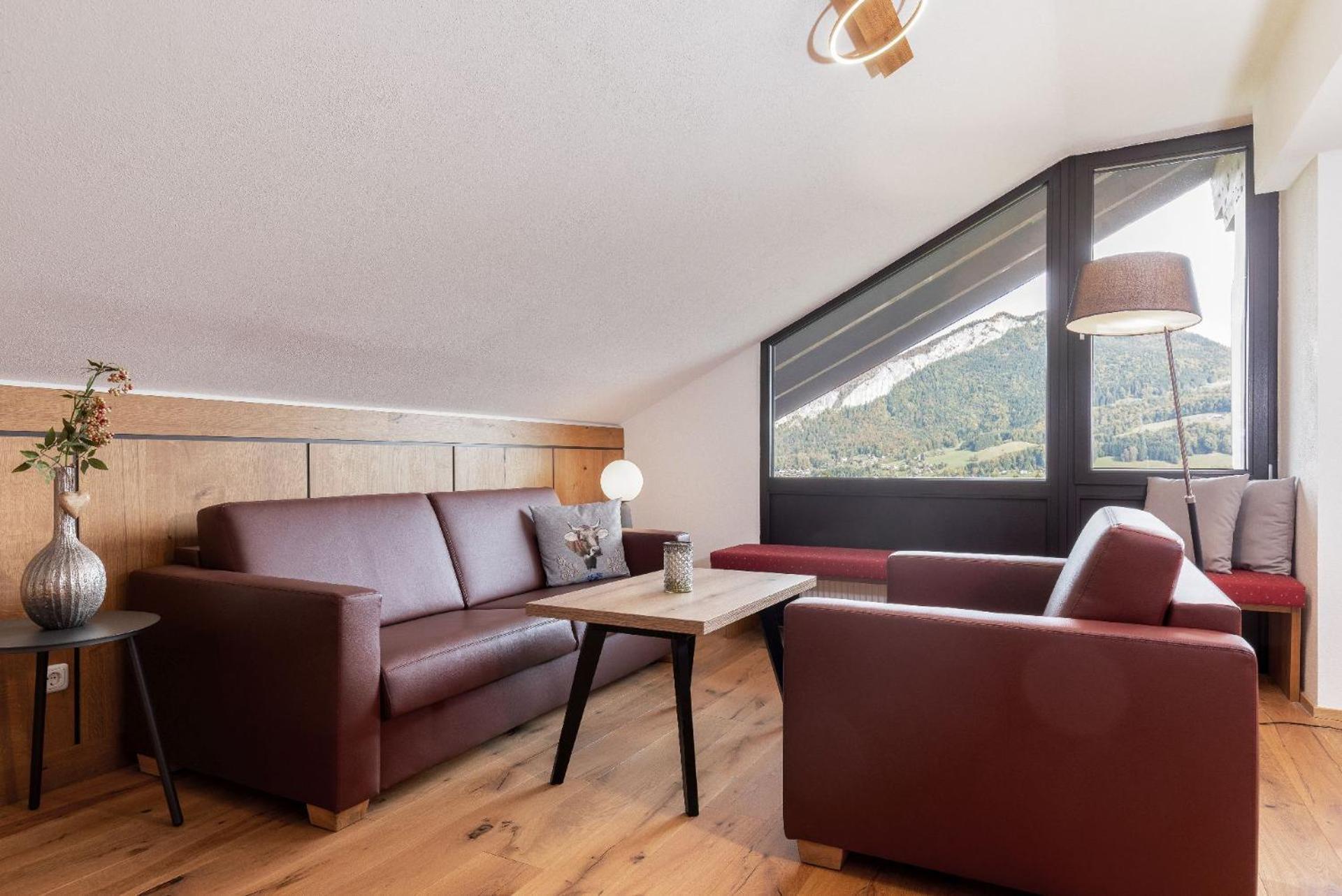 Appartement Traumblick Mit Indoorpool Und Privater Sauna 바드고이세른 외부 사진
